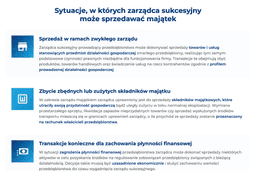 infografika przedstawiająca sytuacje, w kt&oacute;rych zarządca sukcesyjny może sprzedawać majątek firmy