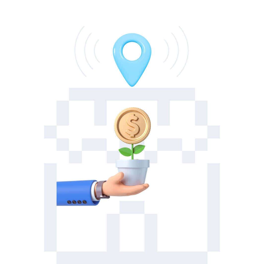 Attract customers from your city and the surrounding area.