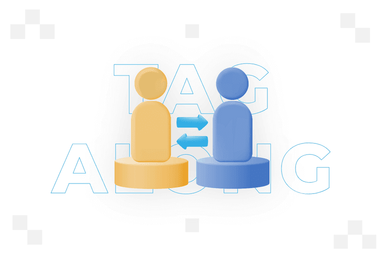 Tag along – co to jest?